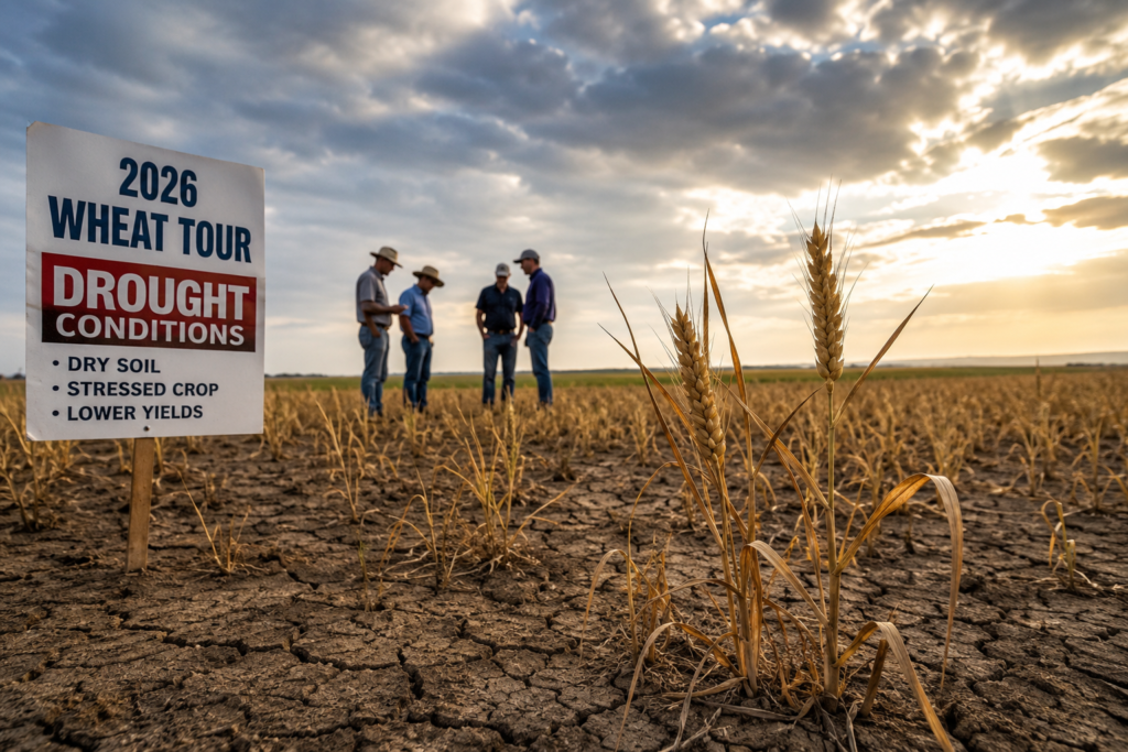 Drought Conditions Headline 2026 Wheat Tour